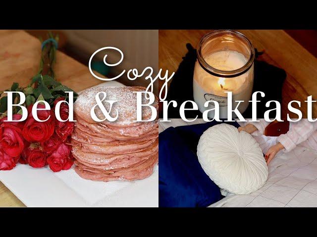 Valentine's Day Bed & Breakfast | Morning Decorating & Cooking Vlog 2023