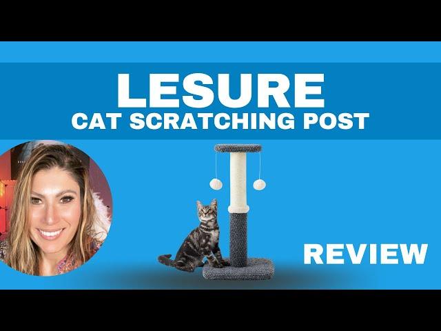 LESURE Cat Scratching Post for Indoor Cats REVIEW