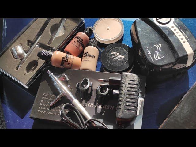 Airbrush 5speed control Device & 2 guns SriLanka