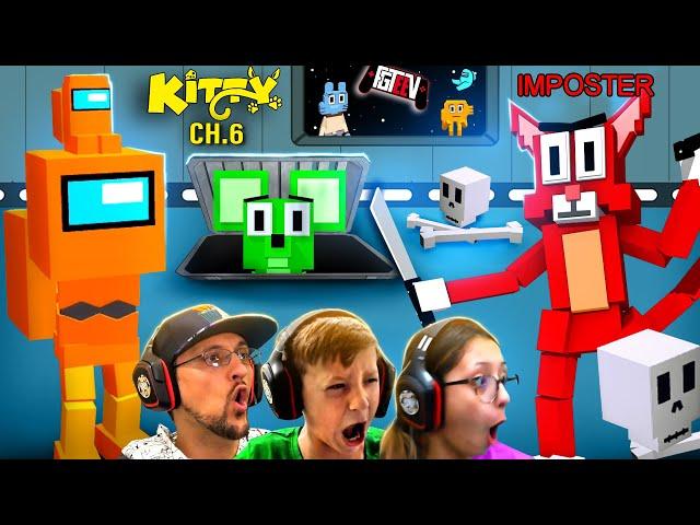 ROBLOX KITTY the IMPOSTOR!  Chapter 6: The Amazing World of Gumball (FGTeeV w/ Among Us Skins)