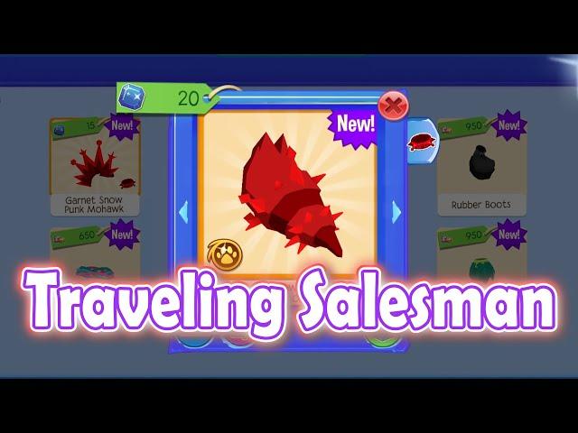 Traveling Salesman (09-Jan) at Coral Canyons | Garnet Snow Punk Tail Armor & more... | AJPW