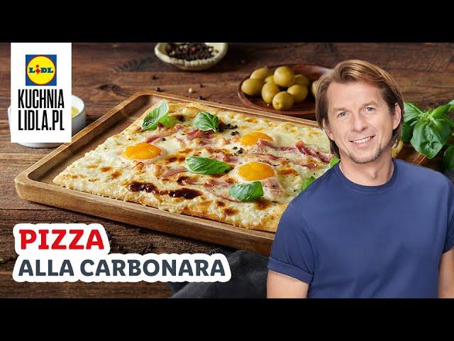 Pizza bianca z guanciale i parmezanem  | Karol Okrasa & Kuchnia Lidla