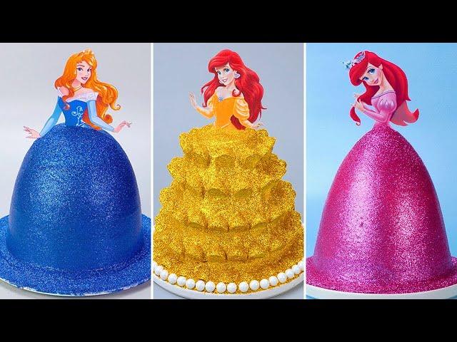 AMAZING Princess Cake Compilation  Colorful Cake Decorating Tutorials | Tsunami Cake