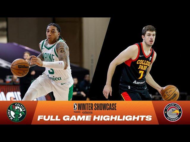 G League Winter Showcase: Maine Celtics vs. College Park Skyhawks - Game Highlights