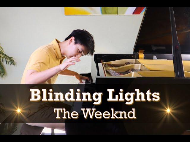 The Weeknd - BLINDING LIGHTS (Piano Cover) | PianistABC