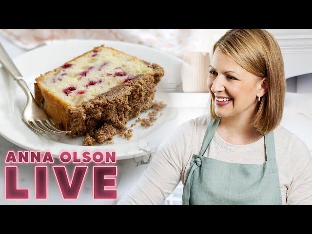 How to Make Apple Berry Streusel Cake! | LIVESTREAM w/ Anna Olson