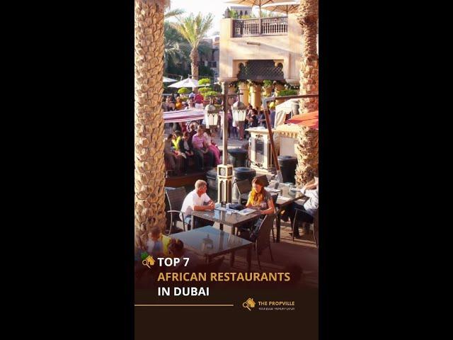 Best African Restaurants in Dubai #shorts