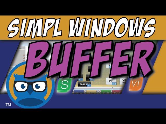 Crestron SIMPL Windows BUFFER Symbol