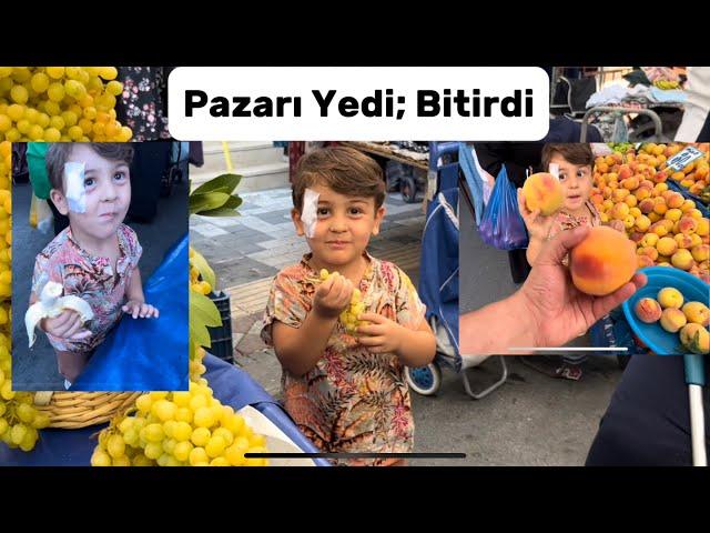 Enver Yiğit ile PAZAR VLOGU | NE GÖRDÜYSE YEDİ