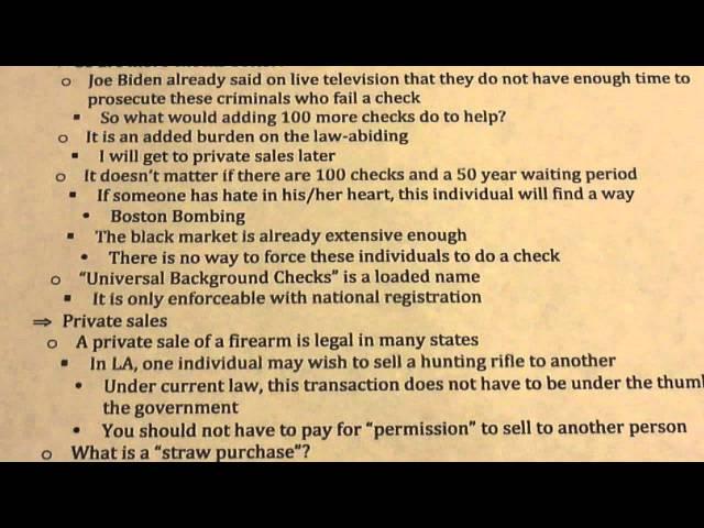 Background Checks - How Many?