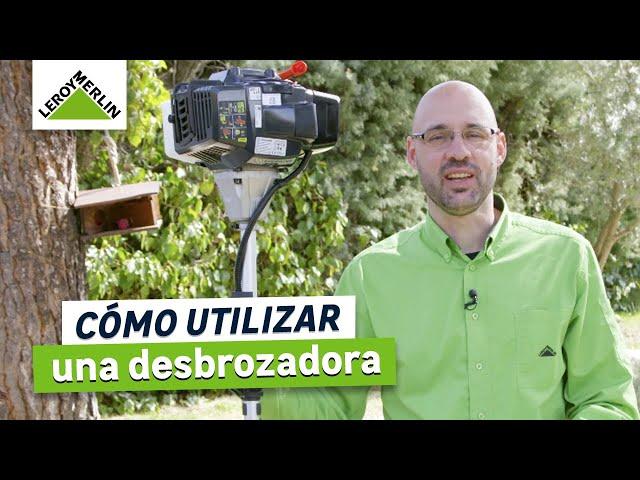 Cómo usar una desbrozadora | LEROY MERLIN