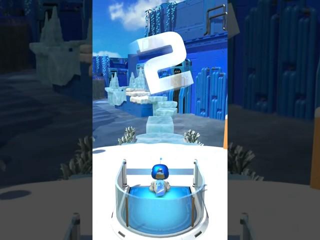 Astro's Playroom Frozen Run Speedrun #astrosplayroom #speedrun #games #ps5 #trending #viral #shorts