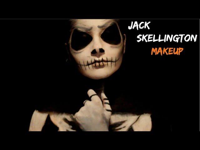 The Nightmare Before Christmas: Jack Skellington Makeup|SimplyAlex