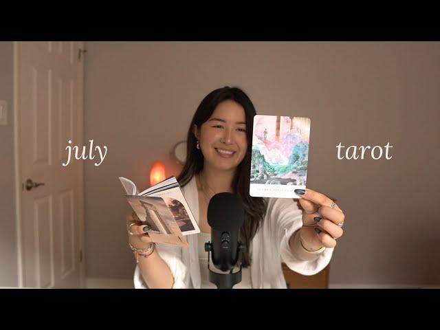 asmr tarot  pick a card tarot reading for july & cancer season (TIMELESS energy predictions)