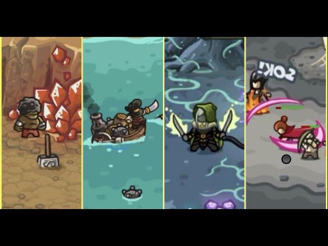 All special Heroes in Kingdom Rush #kingdomrush #applearcade #towerdefence