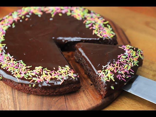 Chocolate cake recipe - eggless - super moist chocolate cake - without condensed milk