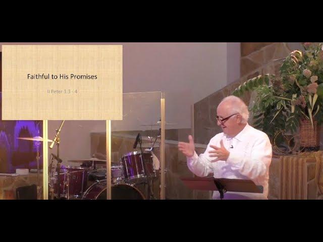 Faithful to His Promises | Dr. B. James McElroy