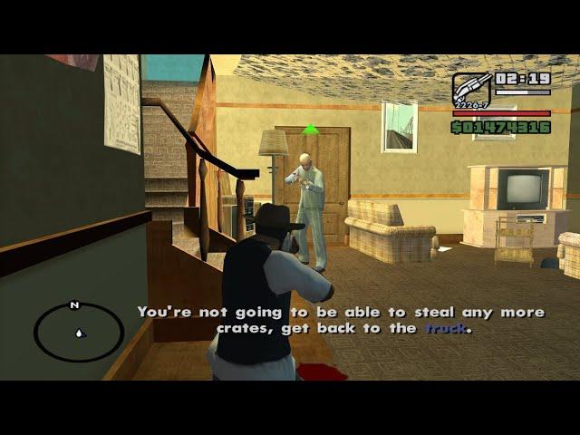 That p*ssy called the cops! - Home Invasion - Ryder mission 1 - GTA San Andreas