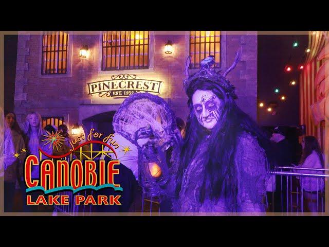 Canobie Lake Screeemfest 2024 - Inside all Haunted Houses