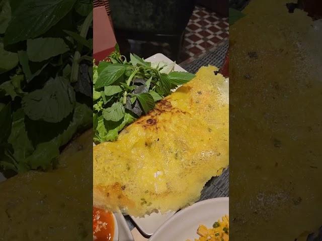 [Ho Chi Minh City, Vietnam] When you come to Vietnam, you must eat banh xeo~ (2023.05.13) #Ban xeo