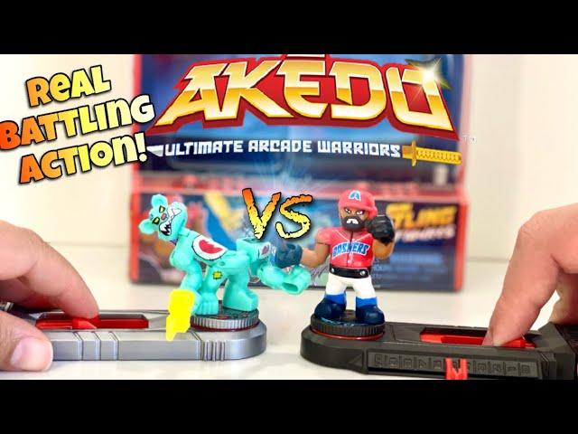 Akēdo Ultimate Arcade Warriors NEW battling action figures!