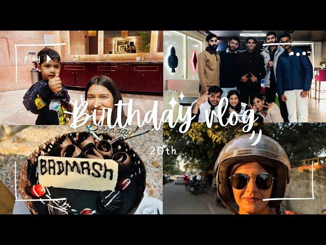 Birthday vlog|| 20th|| #birthday #vlog #fun