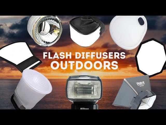 FLASH DIFFUSERS OUTDOORS - which one is best?