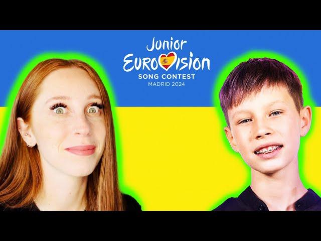 LET'S REACT UKRAINE'S SONG FOR JUNIOR EUROVISION 2024 - ARTEM KOTENKO "DIM"