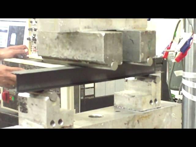 Carbon Fiber Composite I-Beam Testing part 1