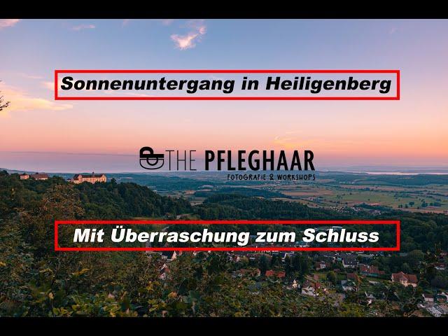 Fototour in Heiligenberg zum Sonnenuntergang mit einer kleinen Überraschung!