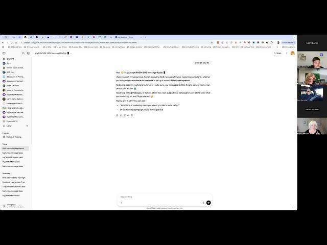  How To Use AI To Create High-Converting SMS Campaigns | myCRMSIM Message Buddy Demo