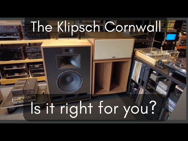 The Klipsch Cornwall Speaker- AMAZING VALUE