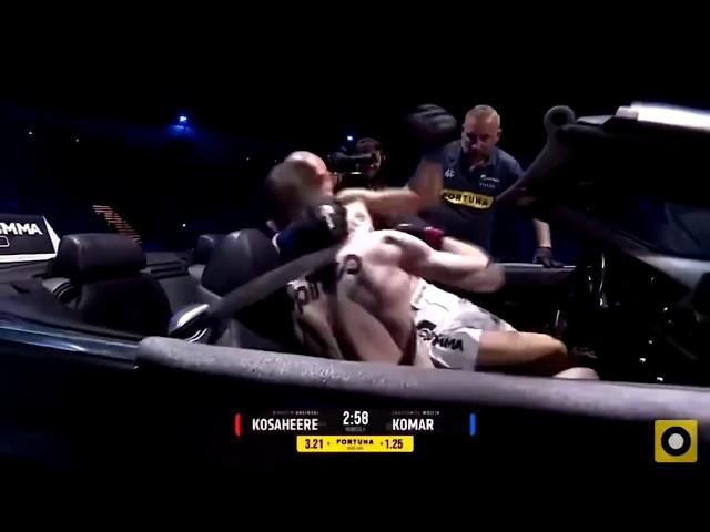 MMA Fight Inside a Car! 