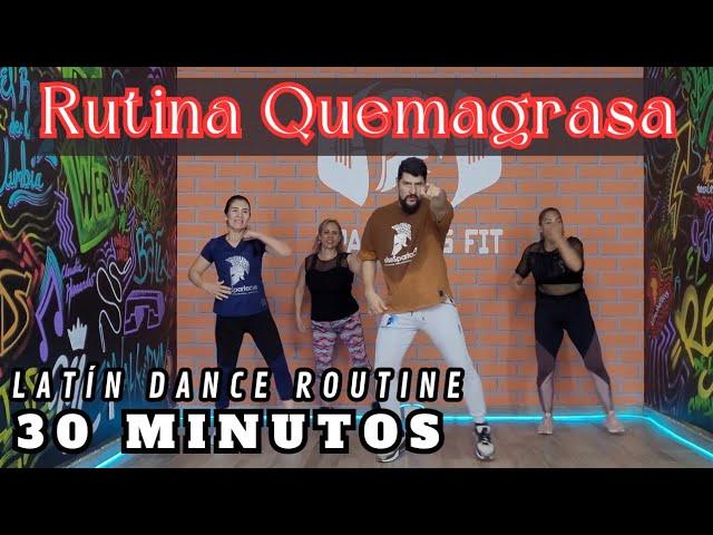 Rutina quema grasa  para bajar de peso | Cardio Dance Toning | latín Dance Routine | adelgaza