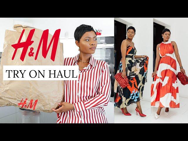 NEW IN H&M HAUL & TRY ON | BEST H&M SUMMER DRESSES | ama loves beauty