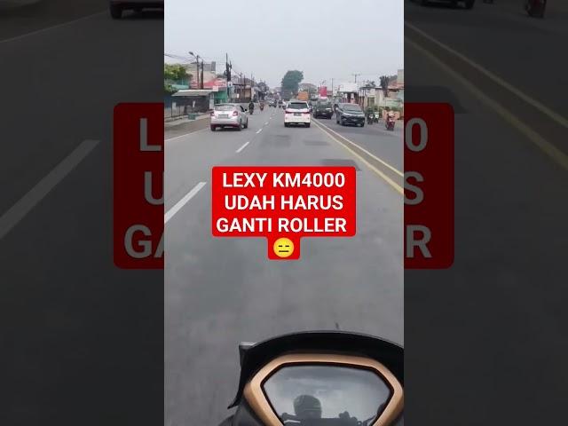 Lexi Baru 4000 Km Udah Harus Ganti Roller #yamahalexi #yamahalexi125