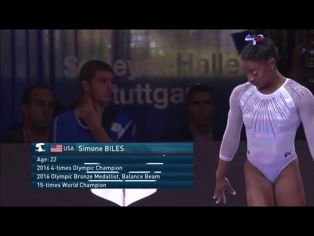 Simone Biles - All Around Champion 2019 World Artistic Gymnastics Championships