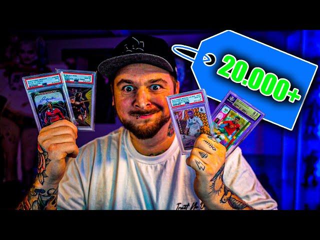 Meine 20.000+ Euro  Trading Cards Sammlung  Fussball/Wrestling mit Ronaldo Messi Beckham etc