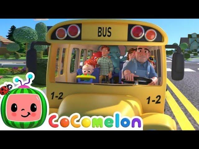 [15 MIN LOOP] Wheels on the Bus | CoComelon Nursery Rhymes & Kids Songs CoComelon