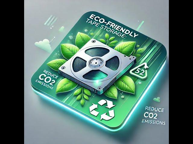 Eco-Friendly Tape Storage: Reduce CO2 Emissions with Sustainable Tech!