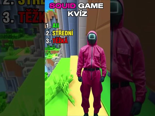 Zvládnete tento Squid Game KVÍZ?  #cz #squidgame #fyp #viralshorts #kviz #quiz