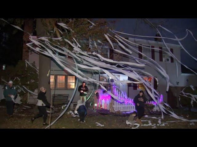 New Jersey family celebrates mischief night with fun, decades-old tradition