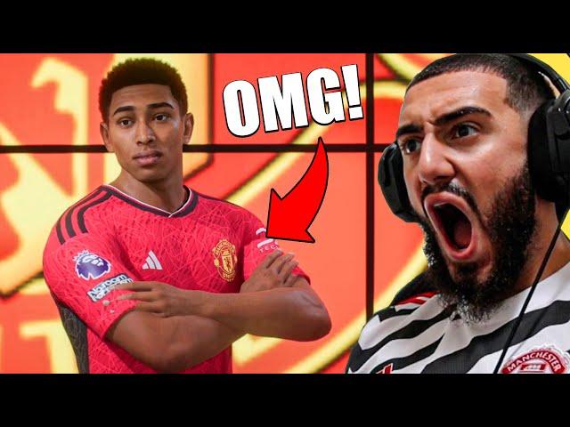 PEP SAVIOLA SIGNS JUDE BELLINGHAM FOR MAN UNITED! - FC 24 Career Mode #1