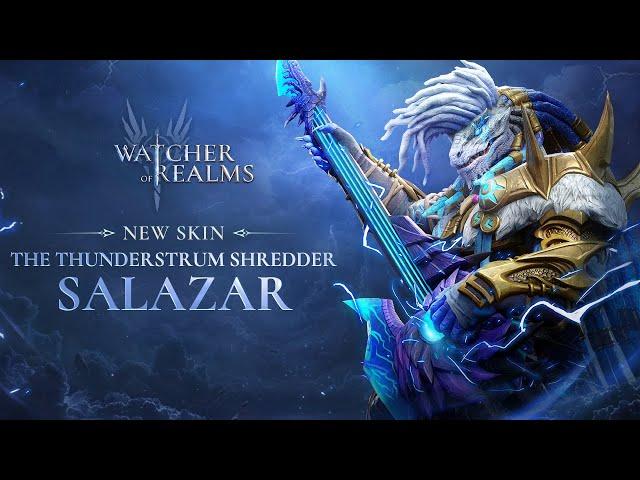 Salazar's Skin - The Thunderstrum Shredder | The Watchers' Archive | Watcher of Realms