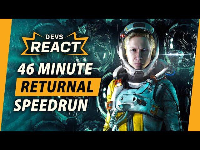 Returnal Developers React to 46 Minute Speedrun (4K 60fps)