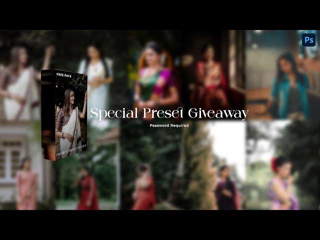 Special Paid Preset Pack Giveaway | How to Installed Camera Raw Presets | Free Download Pack