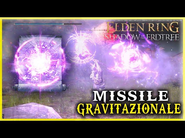 HOW TO FIND THE GRAVITATION MISSILE ON ELDEN RING SHADOW OF THE ERDTREE - TUTORIAL (SPELLS)