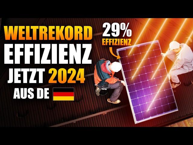 Durchbruch! Marktreife 2024-Solarzelle bricht alle Rekorde!