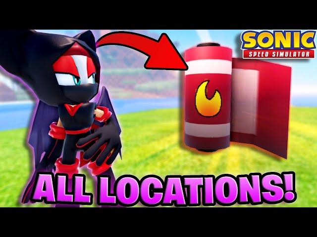 How To Unlock Kunoichi Rouge in Sonic Speed Simulator! (All Scroll Locations)