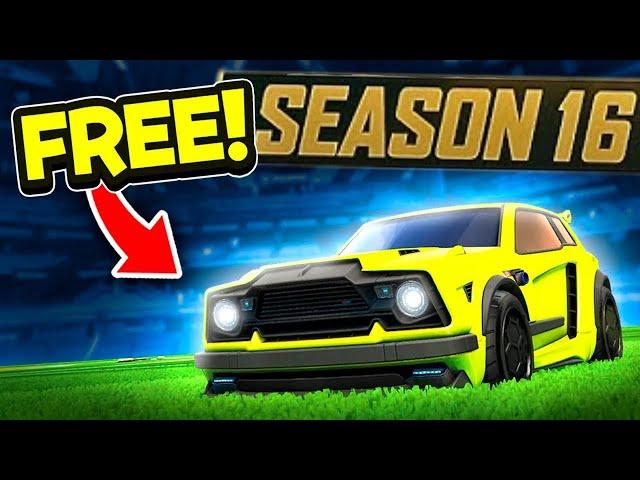 FREE FENNEC In Season 16! ROCKET LEAGUE!